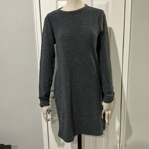 Polo Ralph Lauren Sweater Dress Womens Small Petite Wool Blend Long Sleeve Mini